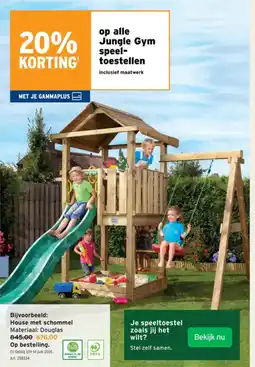 GAMMA House met schommel aanbieding