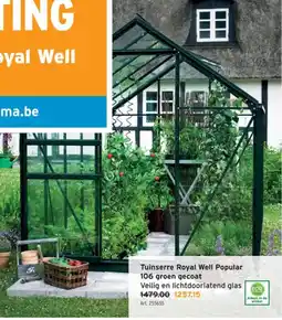 GAMMA Tuinserre Royal Well Popular 106 groen gecoat aanbieding