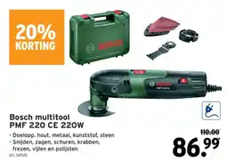 GAMMA Bosch multitool pmf 220 ce 220w aanbieding