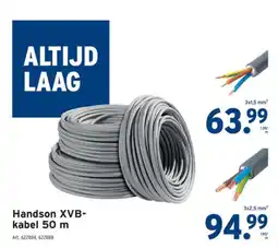 GAMMA Handson XVB- kabel 50 m aanbieding