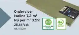 GAMMA Ondervloer Isoline 7,2 m² aanbieding