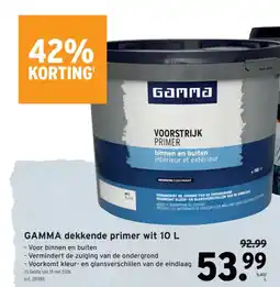 GAMMA Gamma dekkende primer aanbieding