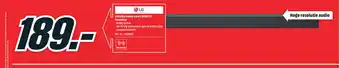 MediaMarkt LG Dolby Atmos Zwart (DSN7CY) Soundbar aanbieding