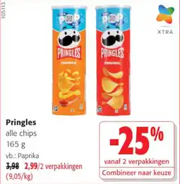 Colruyt Pringles Alle Chips aanbieding