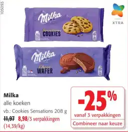 Colruyt Milka alle Koeken aanbieding
