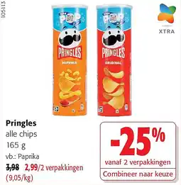 Colruyt Pringles Paprika aanbieding