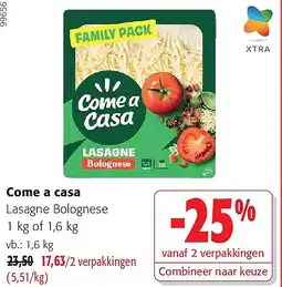 Colruyt Come a casa 1,6 kg aanbieding