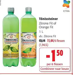 Colruyt Tönissteiner Zitrone Fit aanbieding