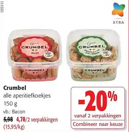 Colruyt Crumbel Bacon aanbieding
