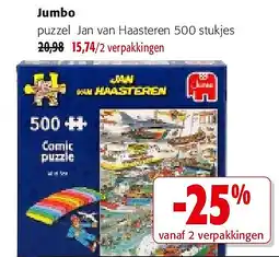 Colruyt Jumbo puzzel Jan van Haasteren 500 stukjes aanbieding