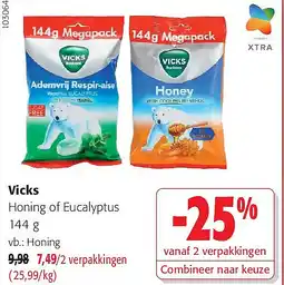 Colruyt Vicks Honing aanbieding