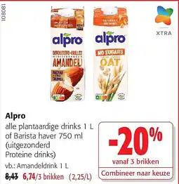 Colruyt Alpro Amandeldrink 1 L aanbieding
