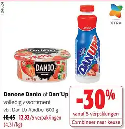 Colruyt Dan’Up Aardbei 600 g aanbieding