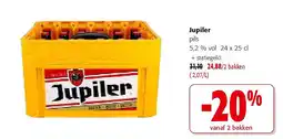 Colruyt Jupiler pils 5,2 % vol 24 x 25 cl aanbieding