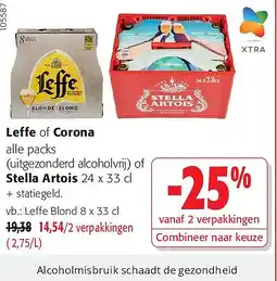 Colruyt Leffe Blond 8 x 33 cl aanbieding