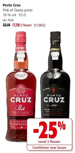 Colruyt Porto Cruz Pink aanbieding