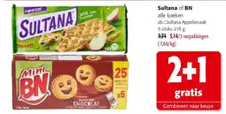 Colruyt Sultana Appelsmaak 5 stuks 218 g aanbieding