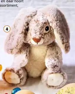 Colruyt Nicotoy pluche konijn zittend aanbieding