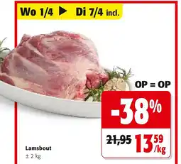 Colruyt Lamsbout aanbieding