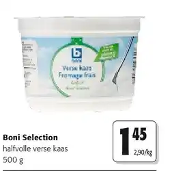 Colruyt Boni Selection halfvolle verse kaas 500 g aanbieding