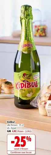 Colruyt Kidibul Appel aanbieding