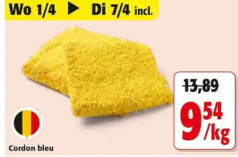 Colruyt Cordon bleu aanbieding
