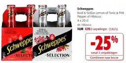 Colruyt Schweppes Hibiscus aanbieding