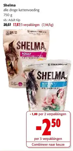 Colruyt Shelma Adult Kip aanbieding