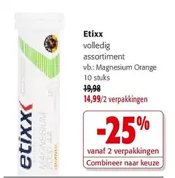 Colruyt Etixx Magnesium Orange 10 stuks aanbieding
