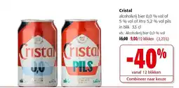 Colruyt Cristal Alcoholvrij bier 0,0 % vol aanbieding