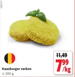 Colruyt Kaasburger varken aanbieding