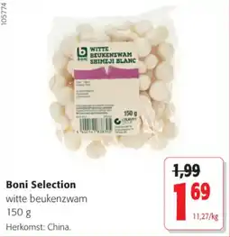 Colruyt Boni Selection witte beukenzwam aanbieding