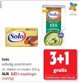 Colruyt Solo volledig assortiment aanbieding
