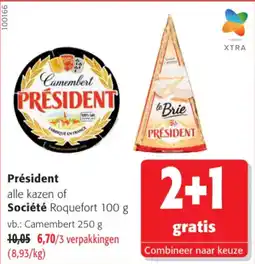 Colruyt Président of Société Roquefort aanbieding