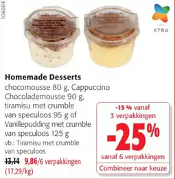 Colruyt Homemade Desserts aanbieding
