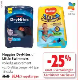 Colruyt Huggies DryNites of Little Swimmers aanbieding