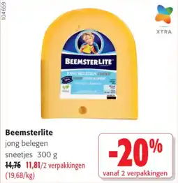 Colruyt Beemsterlite jong belegen sneetjes aanbieding