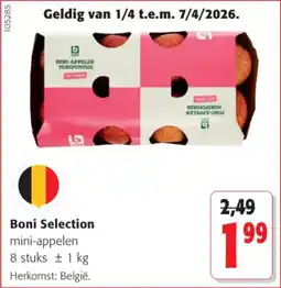 Colruyt Boni Selection Mini Appelen aanbieding
