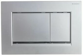 X2O Geberit Sigma 30 bedieningspaneel mat chroom voor UP320 inbouwreservoir aanbieding