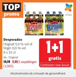 Colruyt Desperados aanbieding
