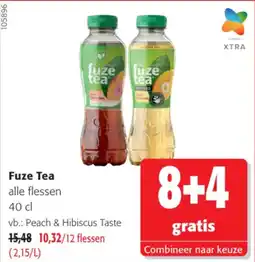 Colruyt Fuze Tea alle flessen aanbieding