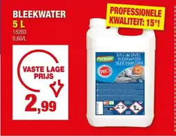 Hubo Bleekwater aanbieding