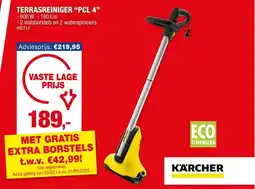 Hubo Karcher Terrasreiniger PCL 4 aanbieding
