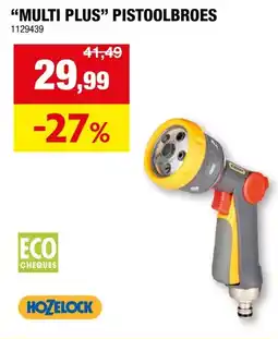 Hubo Hozelock Multi Plus Pistoolbroes aanbieding