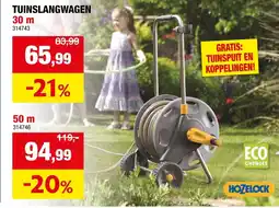 Hubo Hozelock Tuinslangwagen aanbieding
