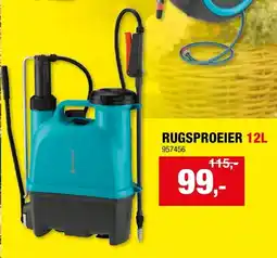 Hubo Gardena Rugsproeier aanbieding