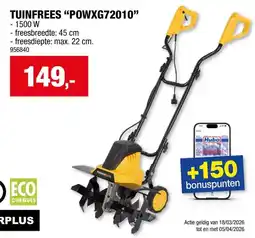 Hubo Tuinfrees POWXG72010 aanbieding