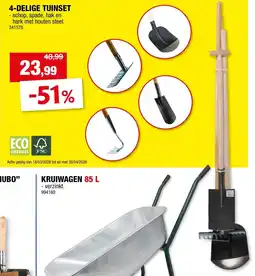 Hubo 4 Delige Tuinset aanbieding