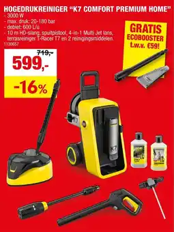 Hubo Hogedrukreiniger K7 Comfort Premium Home aanbieding