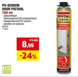 Hubo Soudal Pu Schuim voor Pistool aanbieding